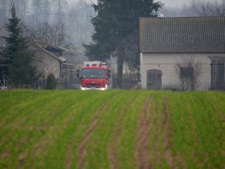 Morawy. Śmigłowiec LPR zabrał rannego mężczyznę do szpitala