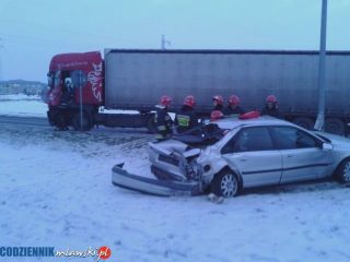 Wypadek na skrzyżowaniu Padlewskiego i „siódemki”