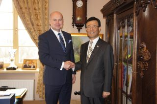 Ambasador Republiki Korei z wizytą w Mławie
