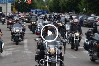 Parada motocyklistów przejechała ulicami Mławy