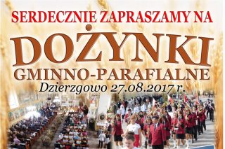 27.08: Gmina Dzierzgowo zaprasza na dożynki