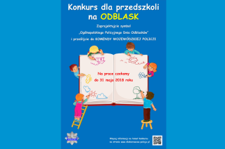 Dziś rusza konkurs dla przedszkoli na symbol „Ogólnopolskiego Policyjnego Dnia Odblasków”