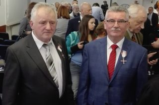 Jan Łukasik i Jerzy Karwowski odznaczeni Krzyżem Wolności i Solidarności