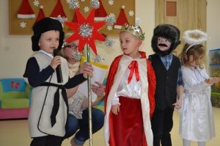 Zanim zabłyśnie pierwsza gwiazdka- rodzinne spotkanie świąteczne u najmłodszych