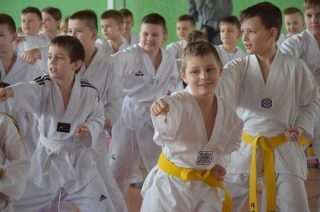 Ligowe zmagania młodych adeptów Taekwondo