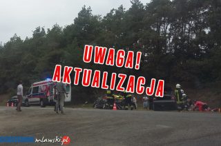 AKTUALIZACJA: Wypadek pod Turzą Małą, ranne dwie osoby