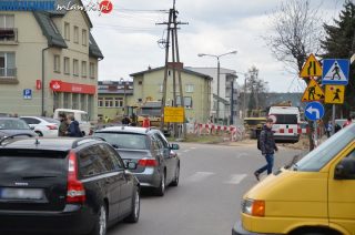 Zamknięta Lelewela i wjazd w Kościuszki, Ordona dwukierunkowa, Reymonta nadal przejezdna