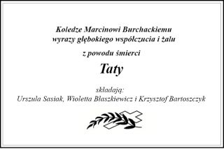 Wyrazy głębokiego współczucia