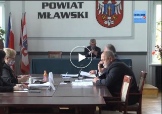 Transmisja z XVI sesja Rady Powiatu Mławskiego