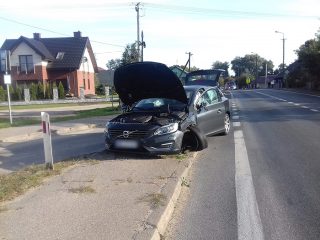 Unierzyż. Zderzenie samochodów [foto]