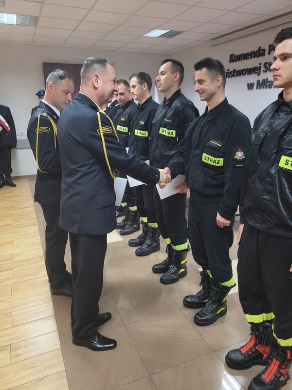 lubowanie Odznaczenia I Awanse W M awskiej Komendzie Stra y lubowanie Odznaczenia I Awanse W M awskiej Komendzie Stra y