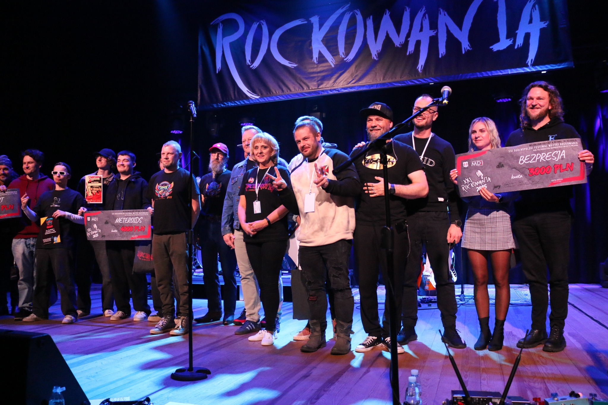 XXI Ogólnopolski Festiwal Muzyki ROCKOWANIA Mława 2025 – za nami