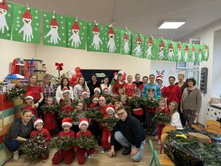 Świąteczne warsztaty florystyczne w ZPO 2