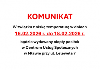 Komunikat CUS