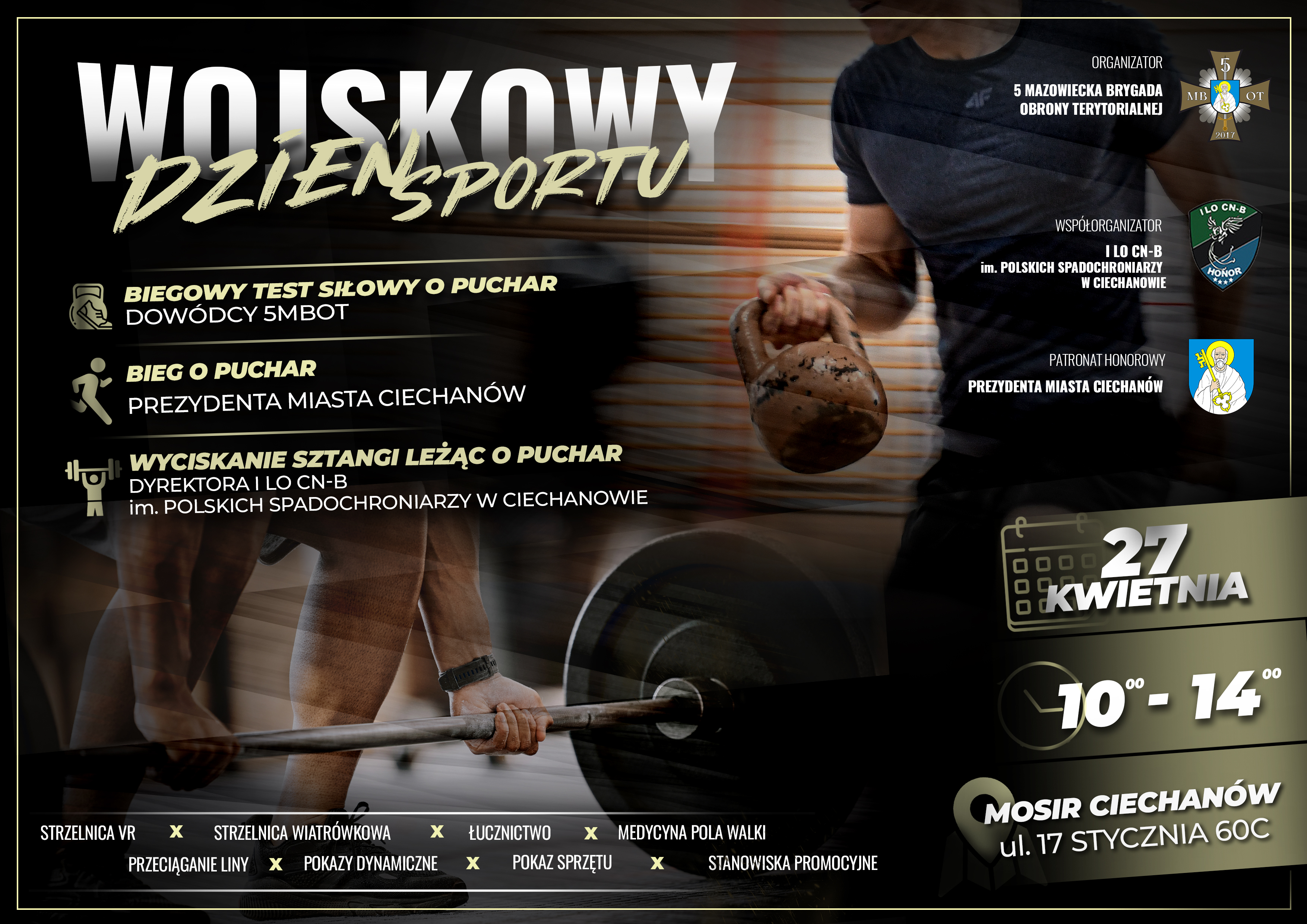 Zapraszamy na WOJSKOWY DZIEŃ SPORTU!