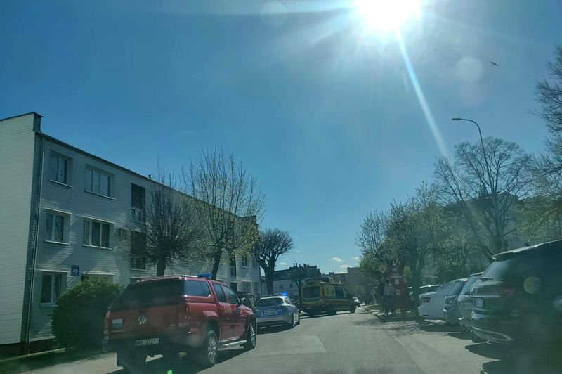 Pożar w mieszkaniu, w środku martwa kobieta