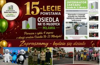 15 lat Osiedla Nr 15 Młodych. Przed mieszkańcami rodzinny piknik z wieloma atrakcjami