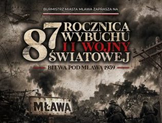 Obchodóy 87. rocznicy wybuchu II wojny światowej i Bitwy pod Mławą