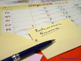Postanowienia noworoczne to taka lista zamiarów, których nigdy nie zrealizujemy, uaktualniana co roku.