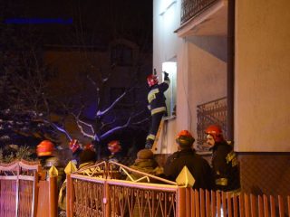 Straż pożarna interweniowała na ulicy Wymyślin