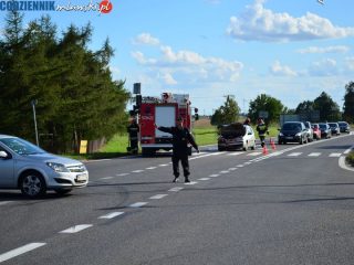 Zderzenie dwóch aut na „siódemce”