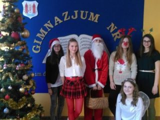 Święty Mikołaj w Gimnazjum nr 2