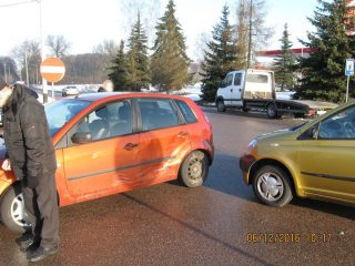 Zderzenie na ulicy Płockiej