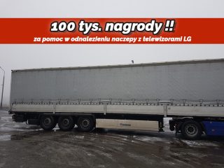 100 tys.zł. nagrody za pomoc w ustaleniu sprawców kradzieży!