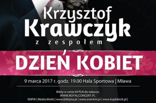 Krzysztof Krawczyk z zespołem wystąpi w Mławskiej Hali Sportowej