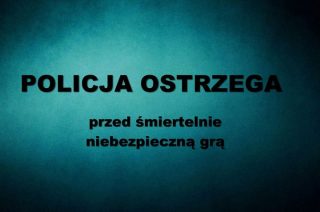 Policja ostrzega przed niebezpieczną grą „Niebieski wieloryb”
