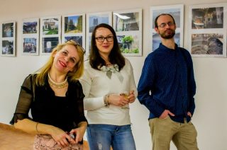 Fotografie mławianina na wystawie w Żurominie