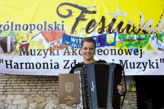 Akordeonowy sukces mławianki