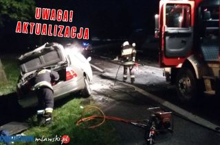 AKTUALIZACJA: Śmiertelny wypadek w Mdzewie