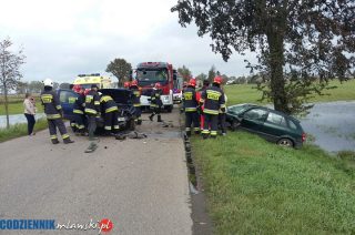 Wiadomość sprzed kilku minut. Wypadek koło Dozin – aktualizacja