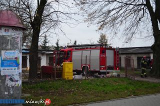Pożar w mieszkaniu na ulicy Rynkowej