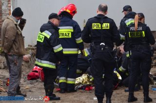 Nie żyje mężczyzna, który wczoraj uległ wypadkowi na budowie
