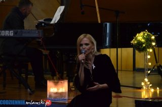 Mława. „Niebieski Koncert” w wykonaniu Joanny Kondrat