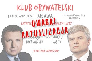 Katastrofa smoleńska – fakty i mity. Spotkanie odwołane