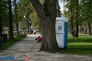 Toaleta publiczna przy ul. Wigury tymczasowo nieczynna