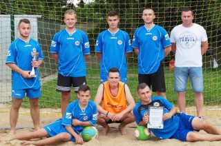 ZS nr 3 najlepszy w turnieju  beach soccera