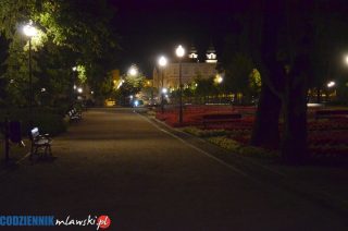 Nocne życie Mławy skupia się w parku