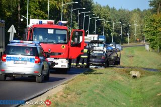 Pożar samochodu na Marszałkowskiej