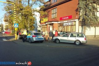 Potrącenie na ulicy Sienkiewicza