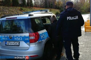Mława. Policja odnalazła zaginioną seniorkę na obrzeżach miasta