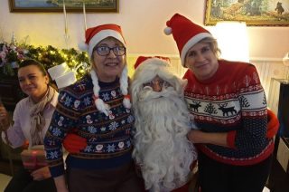 W Mikołajki, święty odwiedził także Restaurację Gary Babci Krysi