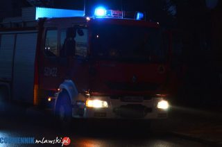 Nocne podpalenie auta w Nosarzewie Borowym