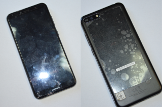 Czarny Huawei znaleziony w Strzałkowie do odbioru na policji