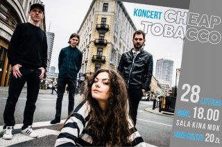 Żywiołowy Cheap Tobacco zagra na mławskiej scenie