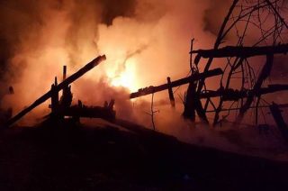 Gmina Szydłowo. Spłonął drewniany budynek