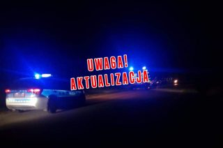 AKTUALIZACJA: Wieczfnia Kościelna. Kierowca skutera wylądował w rowie